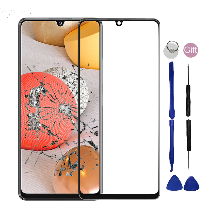 Voor Samsung Galaxy A42 M42 5G Voorpaneel Voor Samsung Galaxy A42 M42 Een 42 M 42 Touch Screen outer Glas Niet Lcd Display Sensor