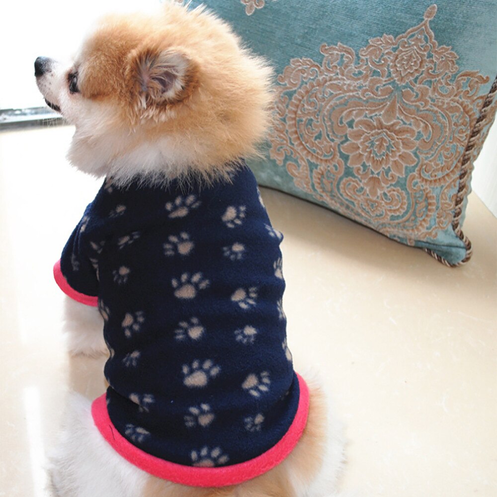 Vêtements de printemps en polaire pour animaux de compagnie, vêtements chauds, à la , pour chiens, chats, chiot, # W