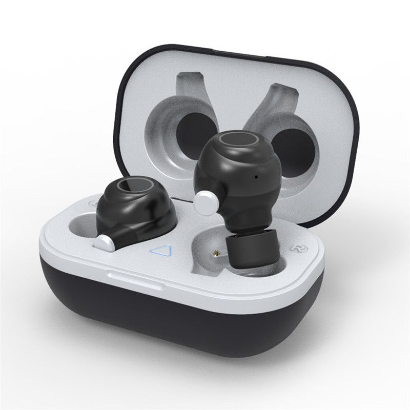 S6 Bluetooth Hoofdtelefoon IPX 7 waterdichte Sport binaural draadloze headset Stereo Geluid Oordopjes met Microfoon en Opladen doos