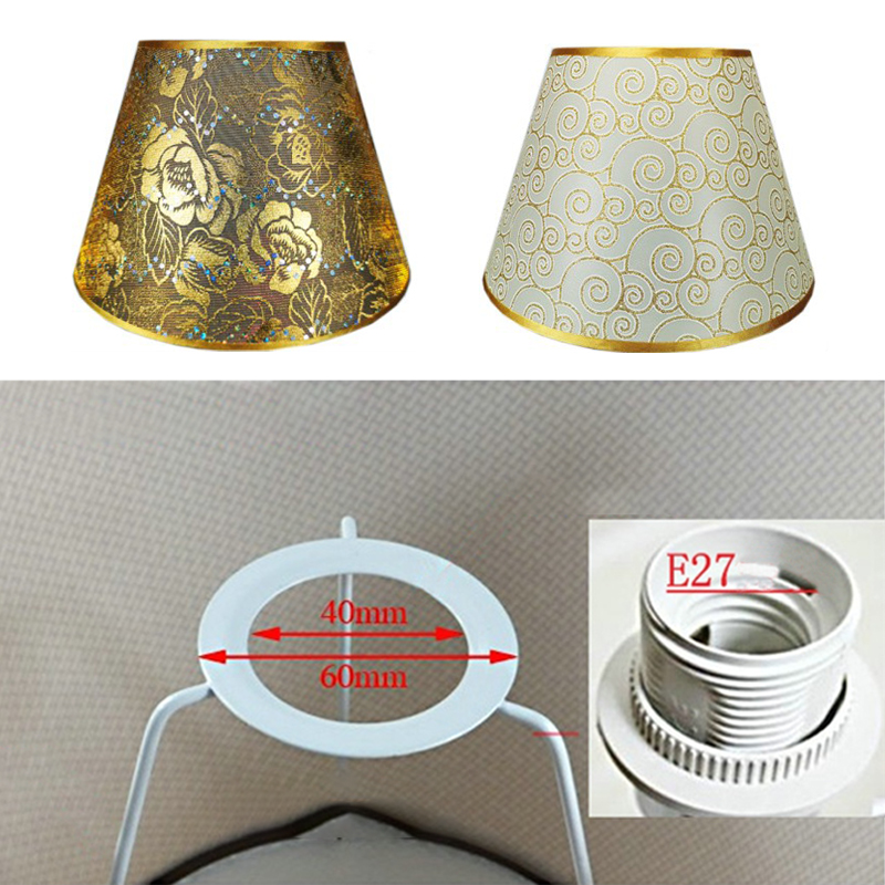 Europese Retro Stijl Tafellampenkappen PVC Schapenvacht Stof Vloerlamp Schaduw Slaapkamer Nachtkastje Home Decor Wandlamp Shell Cover