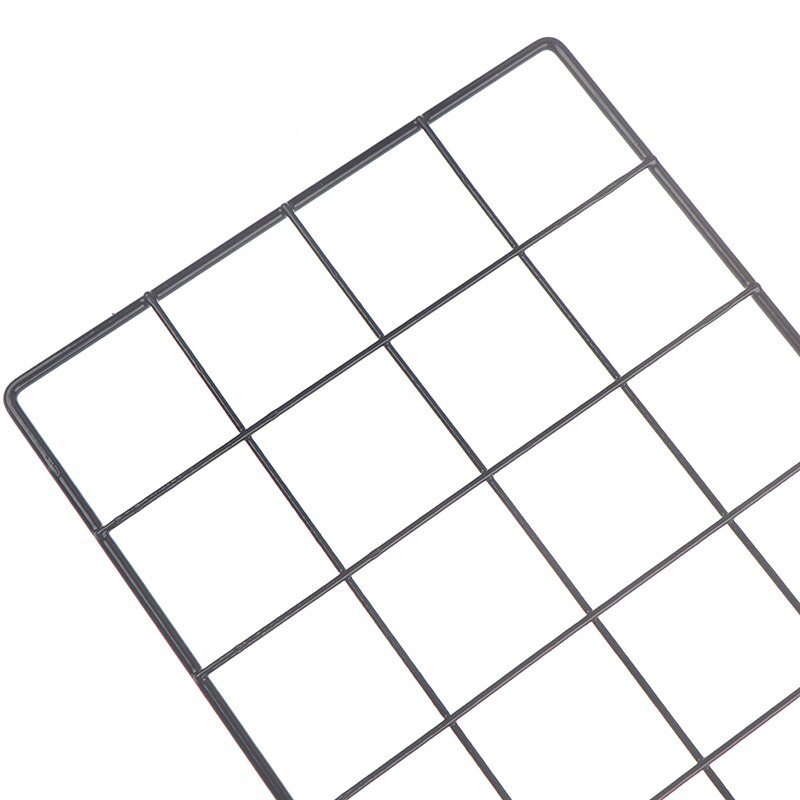 Moderne hjem veggdekorasjon jern gitter nordisk kunst foto viser ramme fest metall hylle mesh postkort diy dekor hyller