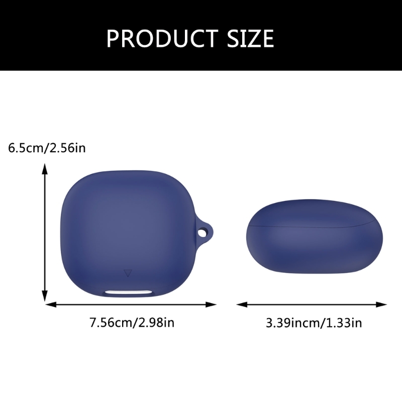 Estuche de transporte de silicona para auriculares Anker Soundcore Liberty 4 Pro, funda protectora resistente a los arañazos y a prueba de arañazos