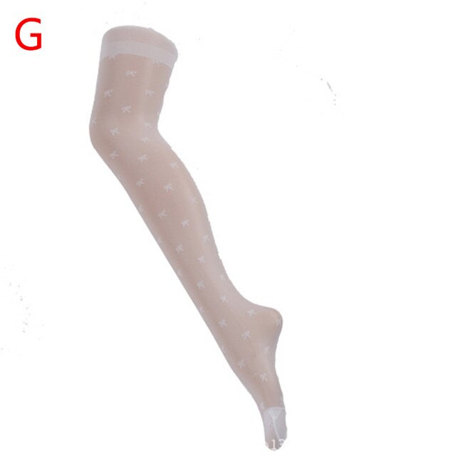 Vrouwen Panty Klassieke Kleine Polka Dot Zijden Kousen Dunne Dames Vintage Faux Tattoo Kousen Panty Vrouwelijke Kousen: G