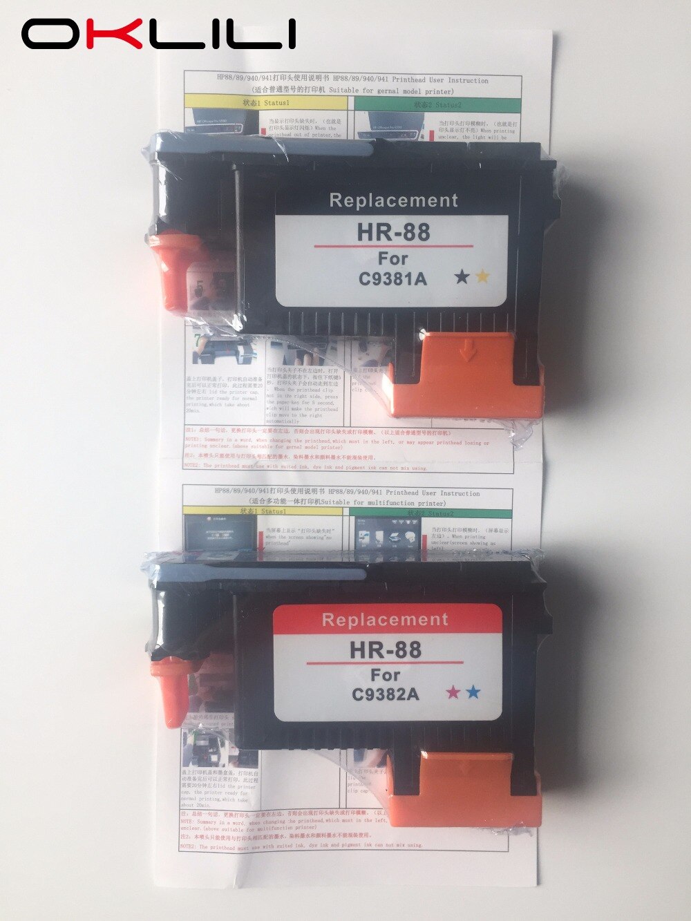 Voor HP 88 C9381A C9382A Printkop Printkop voor HP K550 K5400 K8600 L7000 L7480 L7550 L7580 L7590 L7650 L7680 l7710 L7750 L7780