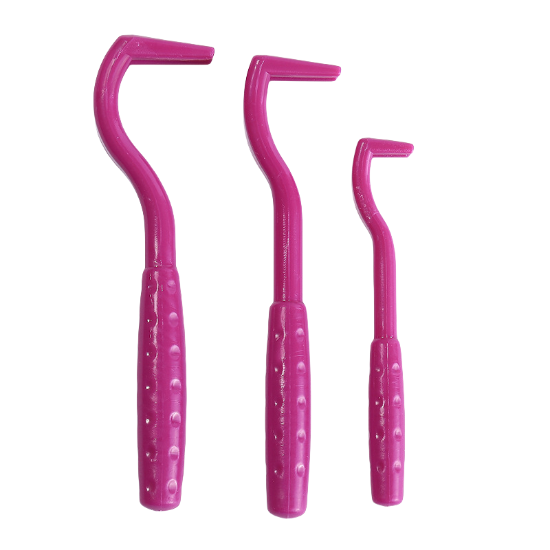 Loppefjerner krok flåttfjerning pinsett flåtttrekk kjæledyr katt hund tilbehør kloreuttrekker midd pinsett kam lus tang: Grå