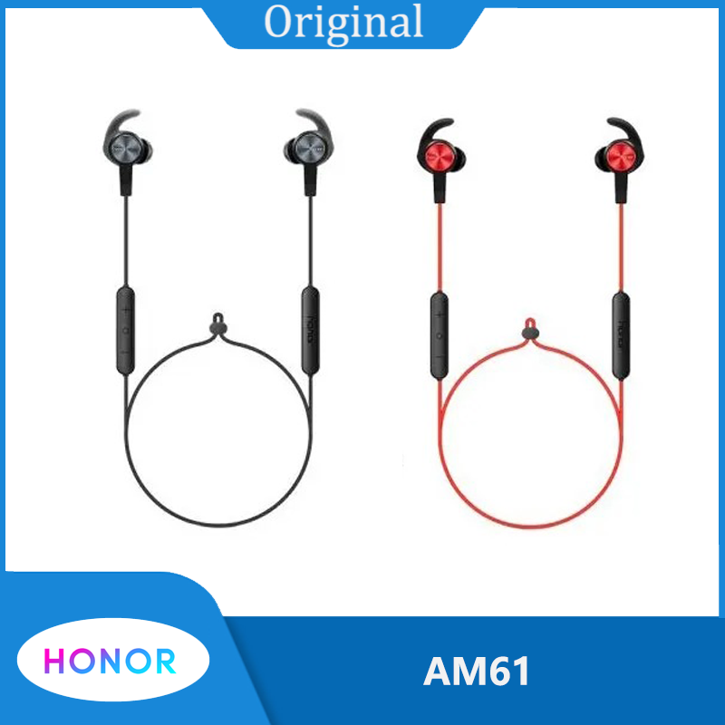 Originele honor xsport  am61 oortelefoon met draadloze bluetooth-verbinding, microfoon, in-ear model, eenvoudig op te laden.