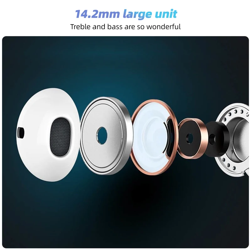 type c kablede øretelefoner til eple iphone 15 pro max i-øre med mikrofon til sumsung onepuls xiaomi redmi huawei usb c musikkørepropper