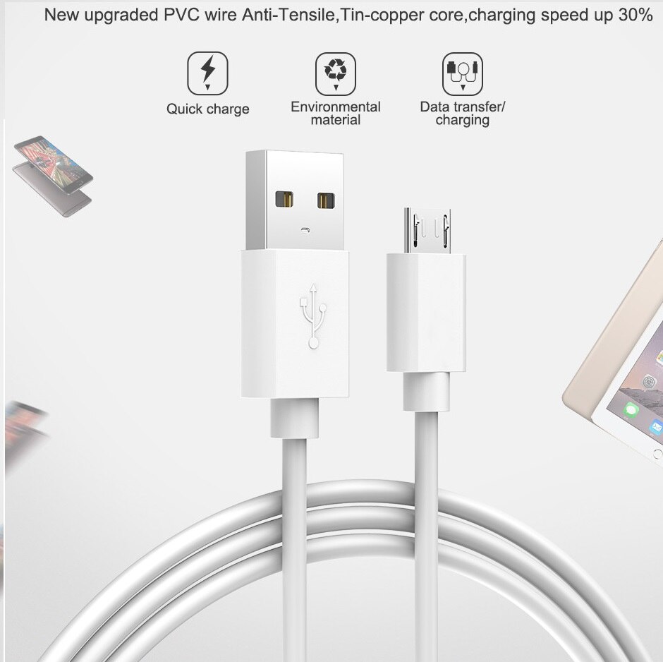 Micro USB Phone Charger Cable Android Charging Cabel Cord for Huawei Mate 7 8 Honor 6 Plus 7 6A 7A 6X 7X 8X Max 7C 7S 9i