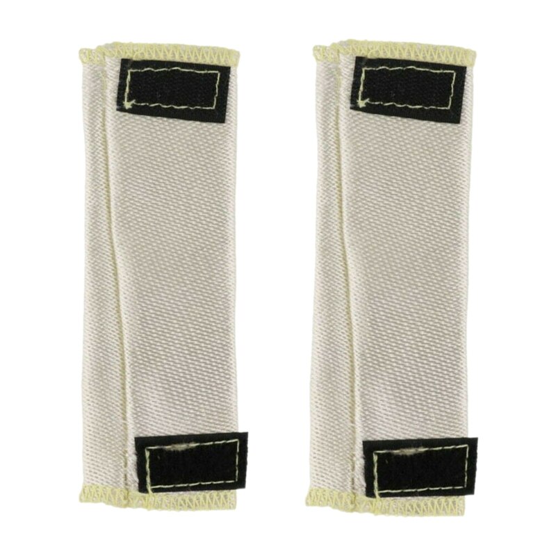2Pcs 15cm TIG Welding Finger Heat Shield Weld Protection Gloves Glass Fiber: Default Title