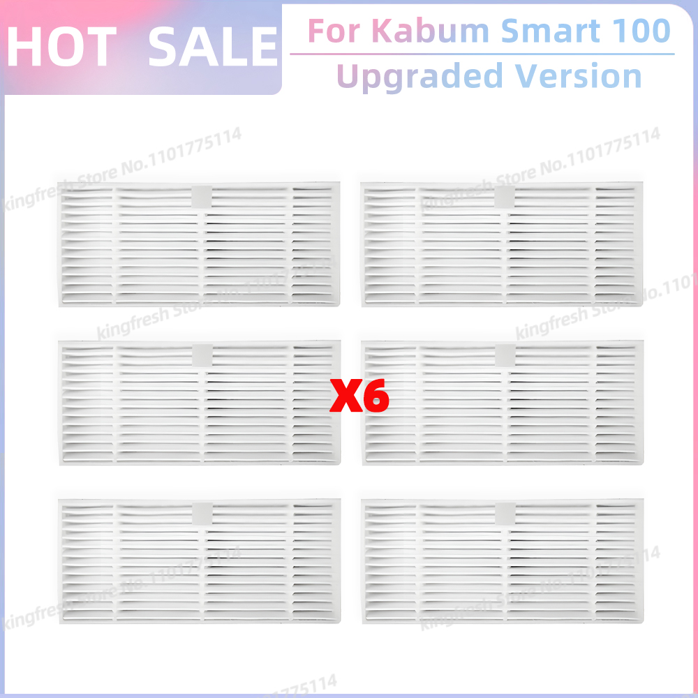 Fit For ( Kabum Smart 100 KBSF007, Nedis WIFIVCR001CBK, Nedis WIFIVCB01 ) Vacuum Parts Side Brush FIlter Mop Cloth Rubber Strip: Dark Khaki