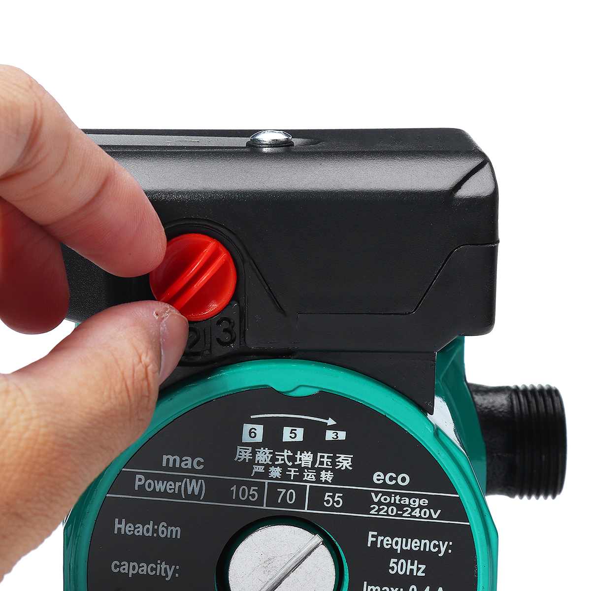 100W 3-Speed Booster-Pomp Circulatie Circulatiepomp Warmtapwatercirculatiepomp Voor Verwarming Systeem Booster-pomp Circulatie