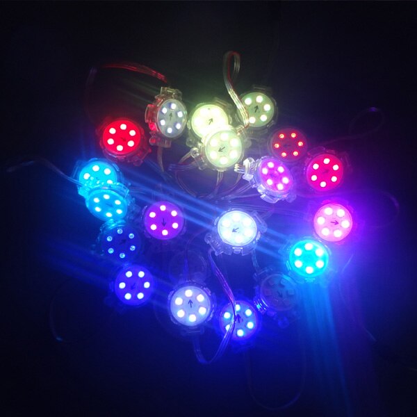 40mm durchmesser; DC24V; UCS1903 IC; IP68; die Ans... – Grandado