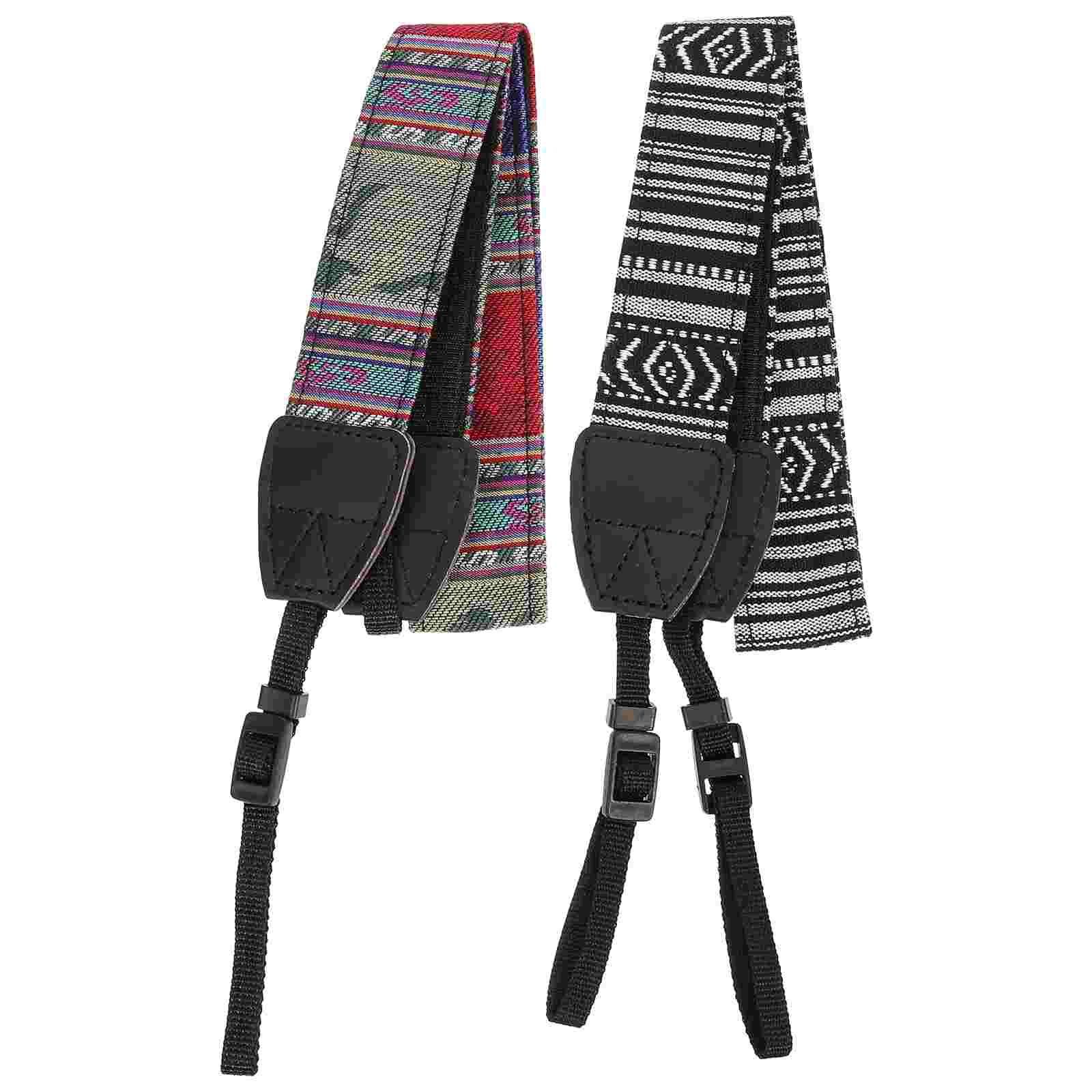 2pcs Camera Shoulder Strap Mirrorless Camera Safety Strap Camera Lanyard: As Shown 1