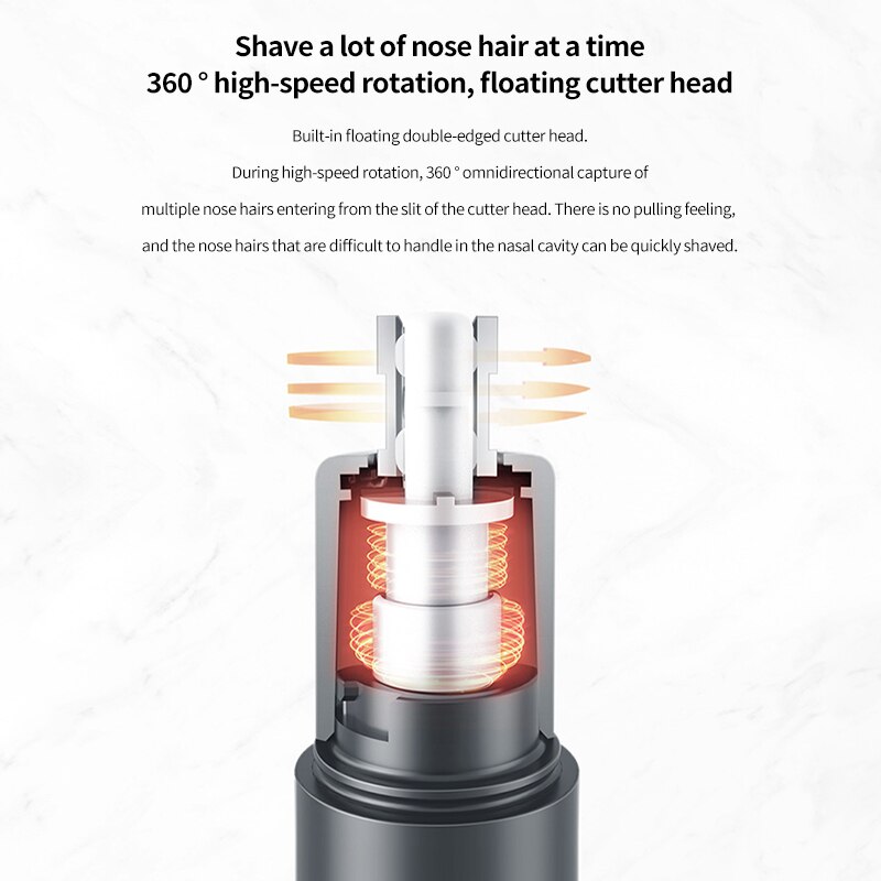 Xiaomi Mijia Mini Elektrische Neus Trimmer Draagbare Oor Neus Haar Scheerapparaat Clipper Waterdichte Veilig Cleaner Mannen Verwijderen Cleaner Tool