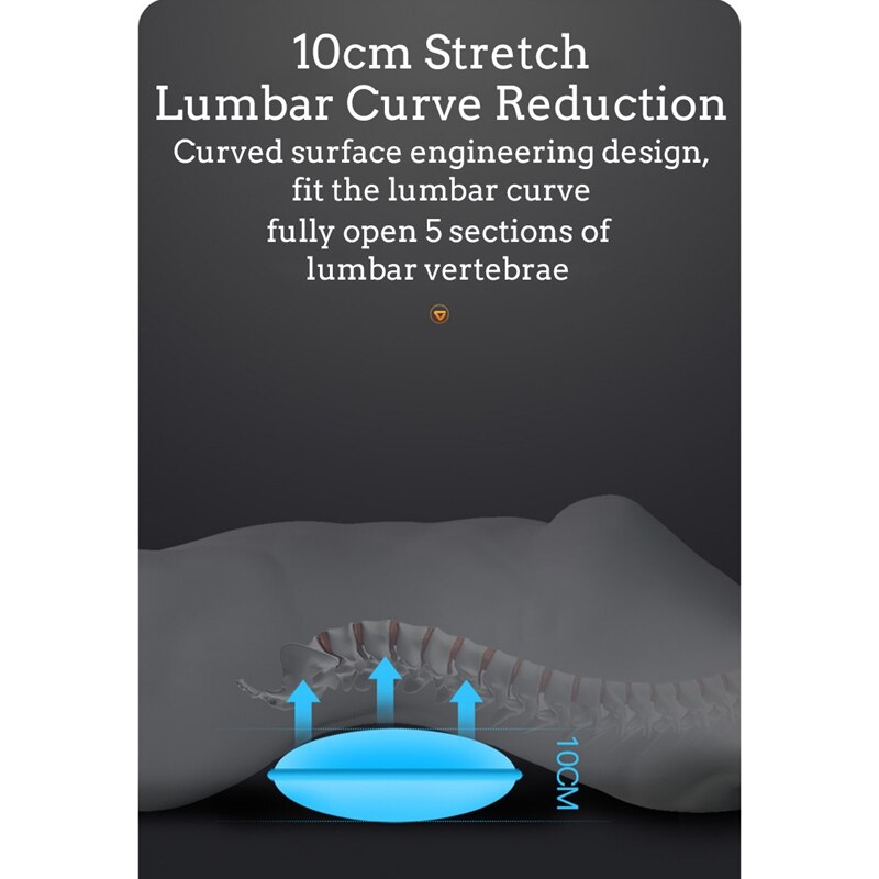 Back Massager with Heat, Waist Massager Electric Massage Lumbar for Relaxation Relieve Pain,EU Plug