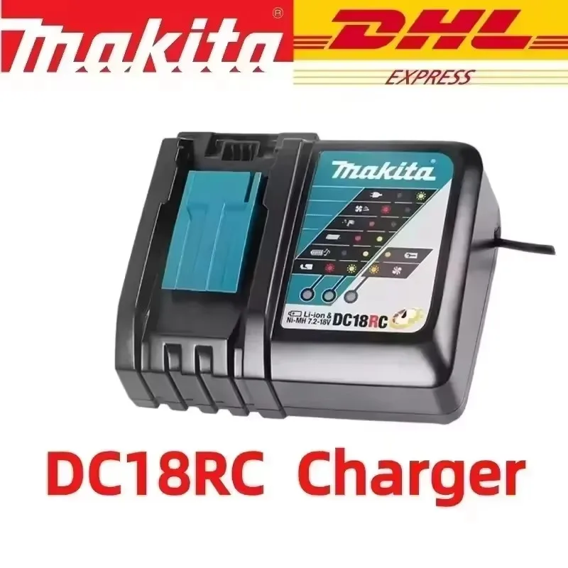 🪫 100%  aitoa 18v makita 6ah/5ah makita akulle  bl1840 bl1830b bl1850b bl1850 bl1860 bl1815 vaihto litiumakku🏅: Punainen