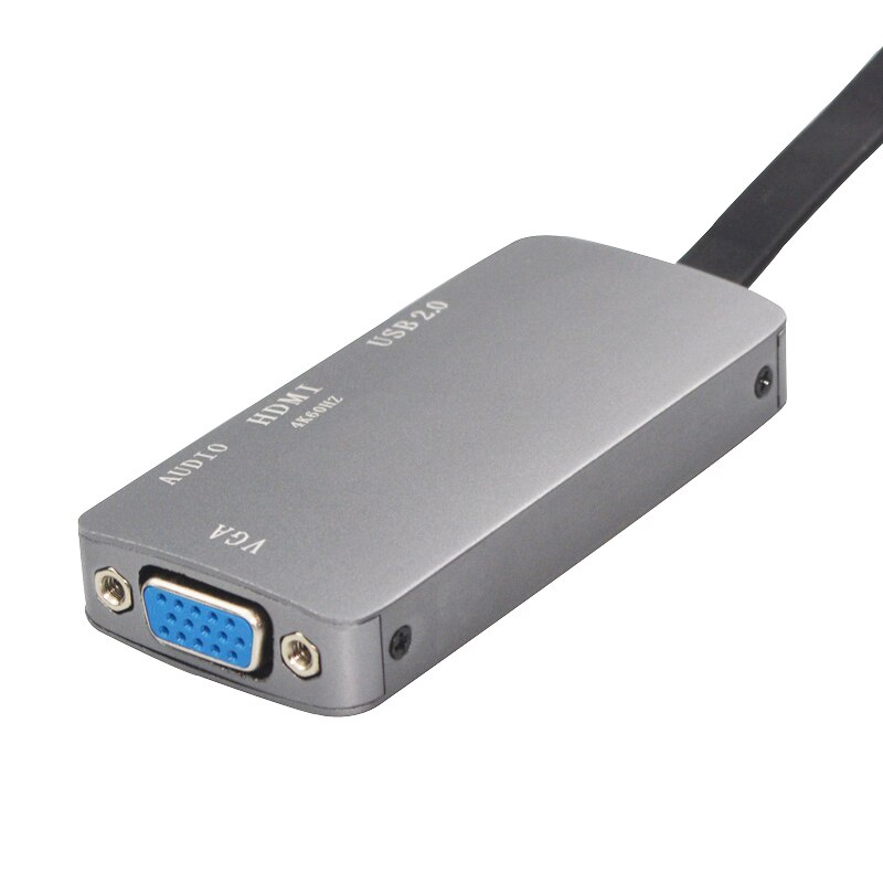 Usb C Type C To Hdmi Vga 3.5Mm o Adapter 3 In 1 Usb 3.1 Usb-C Converter Cable For Laptop Google