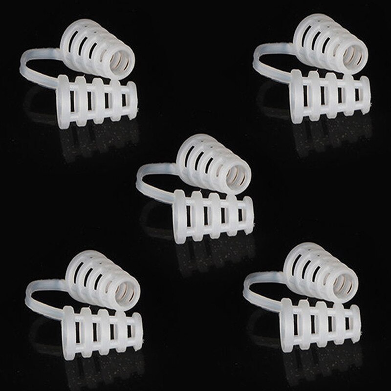 1/5pc anti snorke enhet nesedilatorer maske anti snorke neseklemme lindre snorking snorke stopper søvnhjelp enhet for menn kvinner: 5 stk