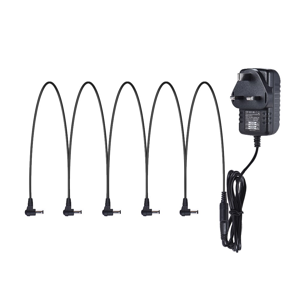 guitar Effect Pedal with True Bypass Portable Sinlge Guitar Pedal guitar accessories guitar pedal guitar parts pedal guitar: UK PLUG