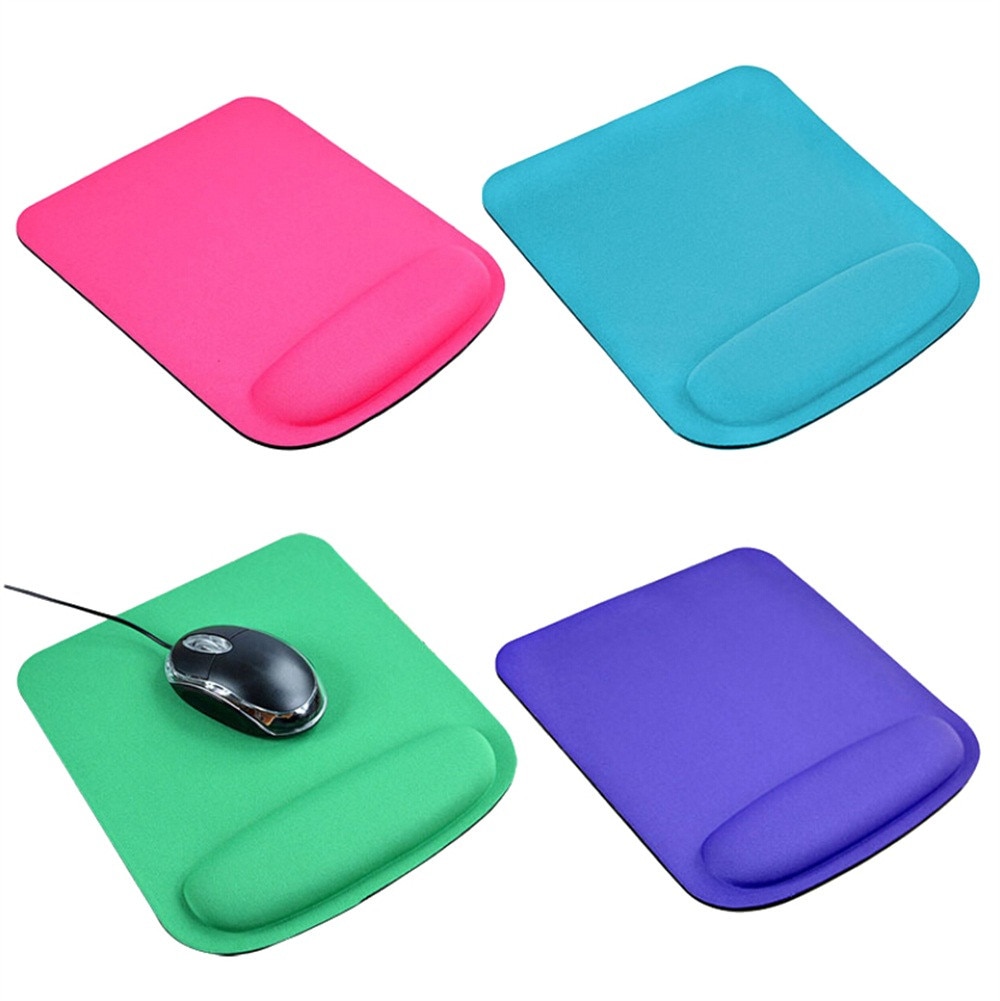 Gel Wrist Rest Support Game Mouse Mice Mat Pad Anti Slip Square Mouse Pad for Laptop Optical Mouse 21 * 23cm Коврик для мыши