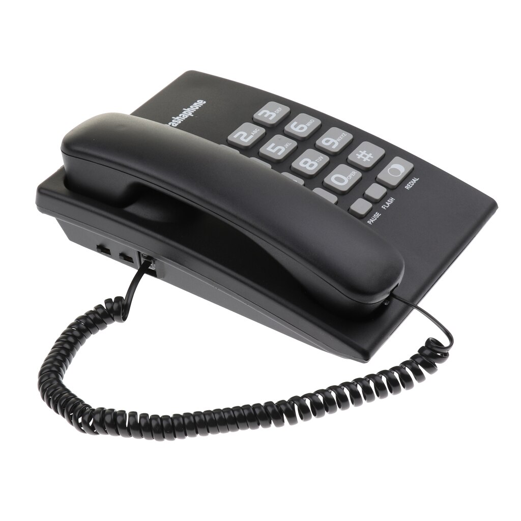 Mini Corded Phone Home Office Hotel Business Telephone Wall Hanging