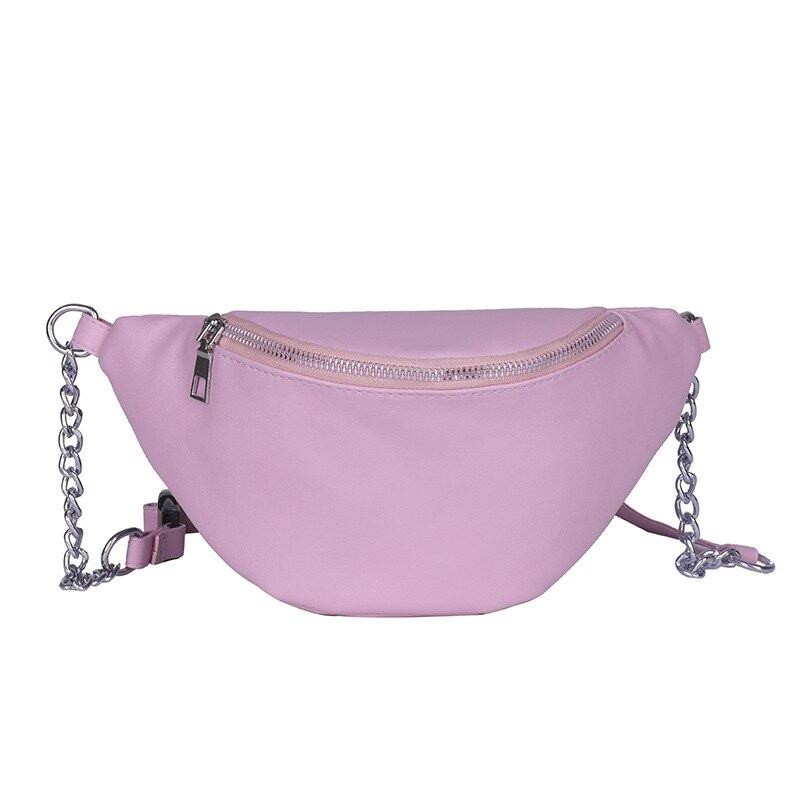 Sport Ich bin Freien Beiläufige Laufende Tasche Kette Brust Tasche Schulter Tasche Nach Bote Tasche: rosa