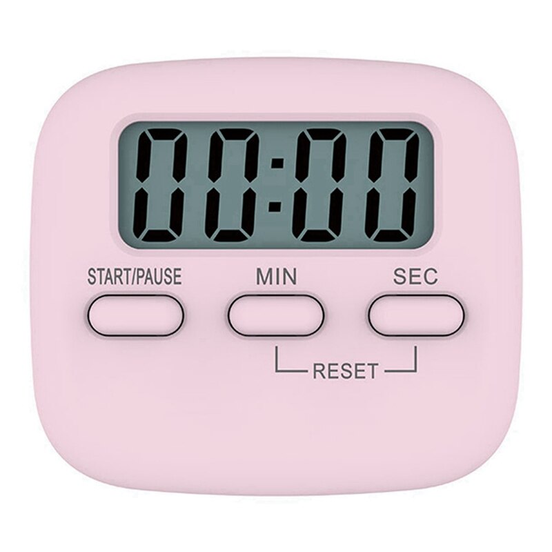 Lcd Digitale Scherm Kookwekker Magnetische Koken Countdown Alarm Slaap Stopwatch: Default Title
