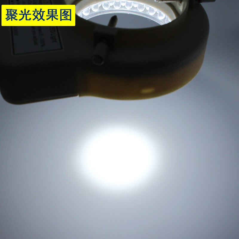 Stereo Microscope LED Light Source Ring Light Industrial Camera High Concentration Integrated Brightness Adjustable