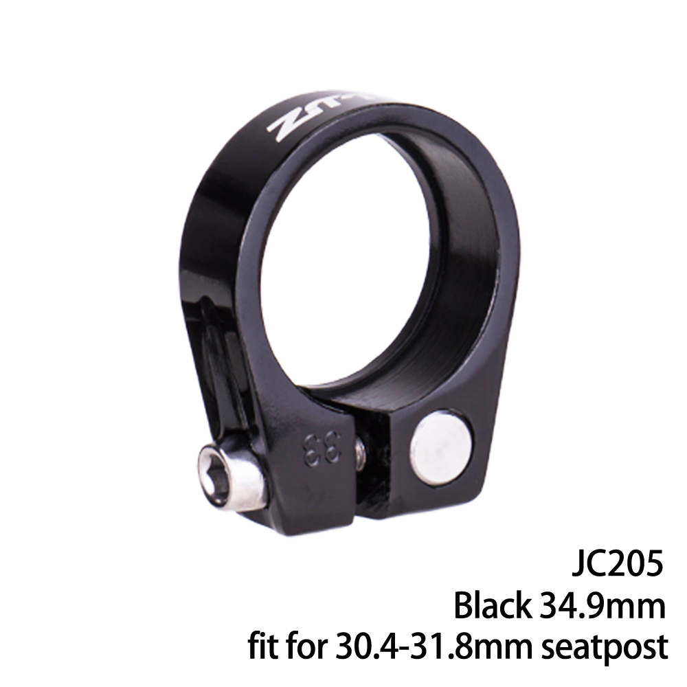 ZTTO-abrazadera para tija de sillín de bicicleta, 28,6/31,8/34,9mm, Clip para tubo de sillín de bicicleta de montaña y carretera, abrazadera para tubo de asiento de liberación rápida