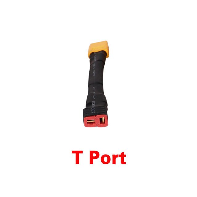 Connecteur de batterie XT60 Dullet T Port Anderson 2 XT90 Anderson 1 Pin, pièce adaptateur de batterie: T Port