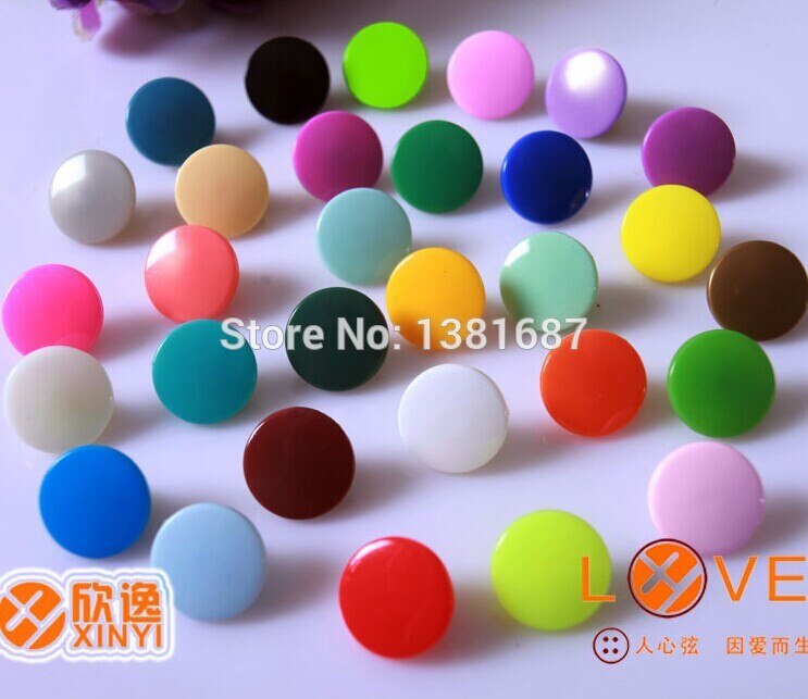 Mix Kleur 1000 Eenheden Verkocht Kam T5 Baby Snap Knoppen Kleding Accessoires Een Totaal Van 25 Kleuren