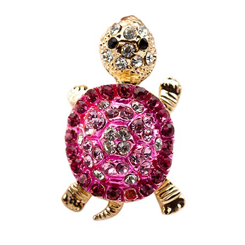 Mooie Schildpad Anti Dust Plug Oortelefoon 3.5 Mm Jack Oor Voor Iphone Samsung Galaxy Telefoon Accessoires Accesorios Para Celular: Rose Red