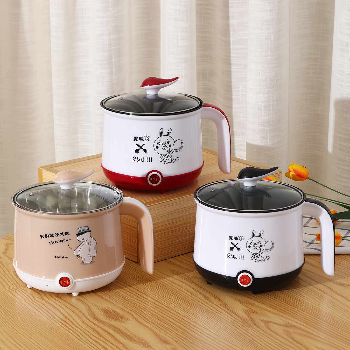 220V 1.8L Mini Multifunction Electric Cooking Machine Single Layer Available Pot Multi Electric Rice Cooker