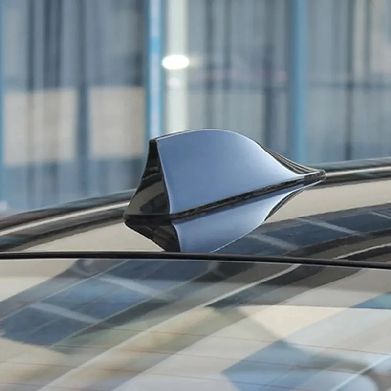 Car Shark Fin Antenna Wireless Aerials Radio FM Signal Receiver Roof Radome Antennas Auto Styling Parts Model for All Car Models