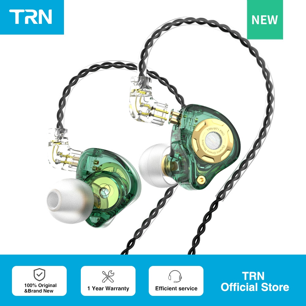 TRN MT1 Pro HIFI In Ear Earphone DJ Monitor Earphones Earbud Dynamic Sport Noise Cancelling IEM Headset TRN X7TA1ST1 For KZ Fiio