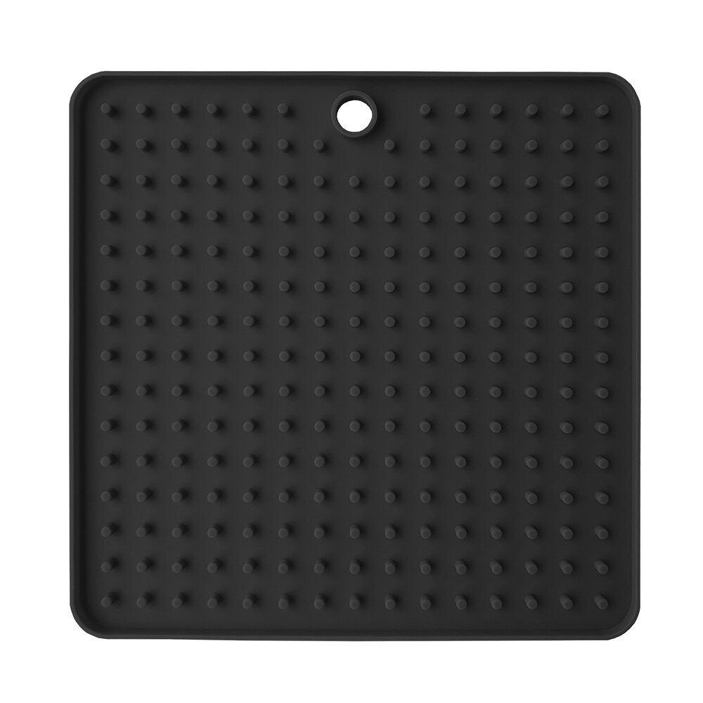 Mat For Dogs Cats Slow Food Bowls Pet Dog Feeding Food Bowl Silicone Dog Feeding Lick Pad Dog Slow Feeders Treat Dispensing#: square black