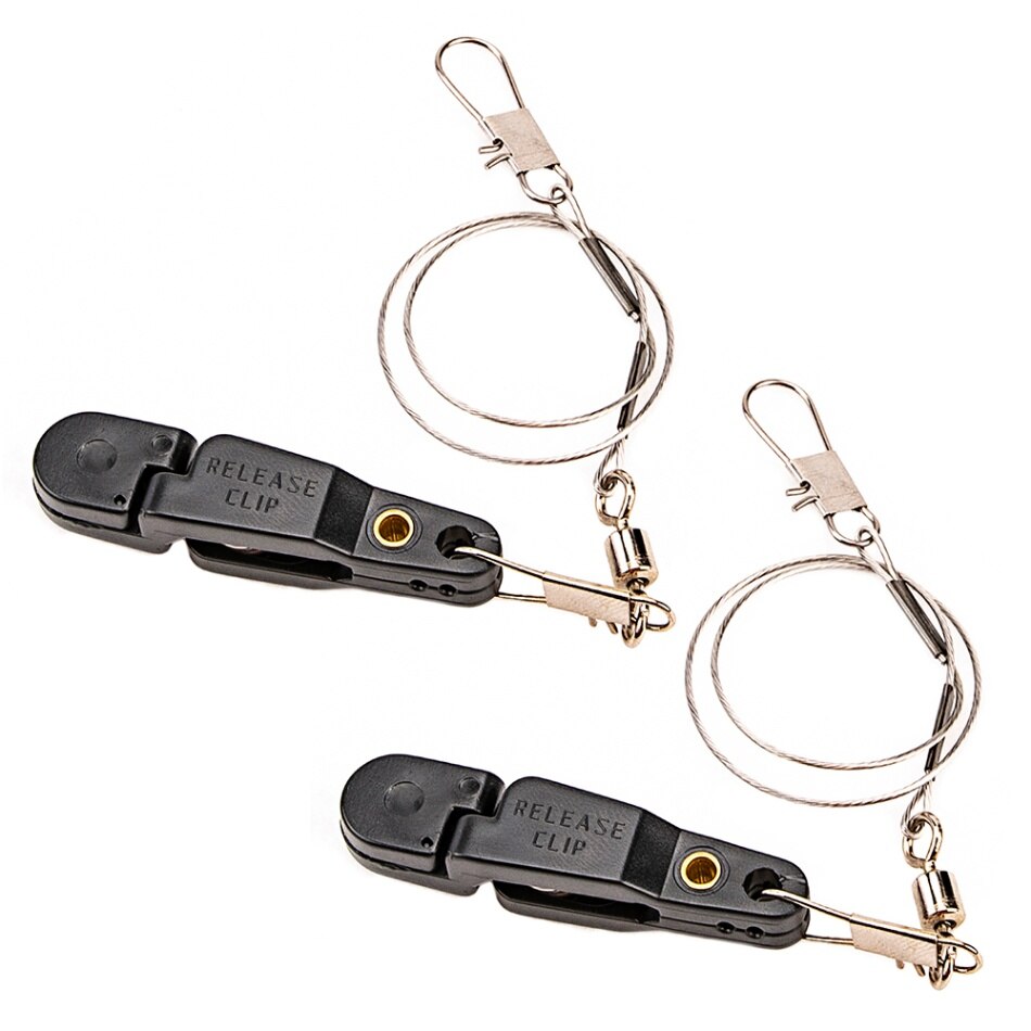 2Pcs Fishing Line Release Snap Release Clip Offshore Planer Downrigger Power Grip Fishing Accessories: 2