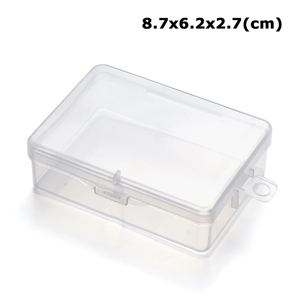 Plastic Transparante Opbergdoos Babyvoeding Holding Case Sieraden Kralen Container Box Vissen Tools Thuis Dagelijks Accessoires