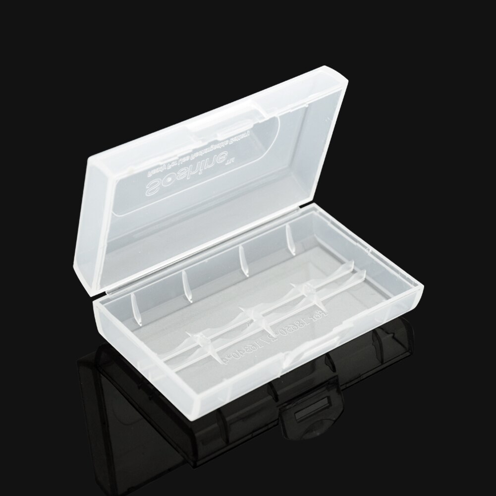 Elistooop Plastic Case Holder Storage Box Cover for CR123 18350 9V 6F22 26650 Battery Box Container Bag Case Organizer Box Case