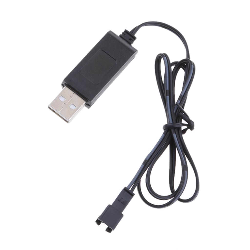 Draagbare 3,7 V USB-oplaadkabel Snoer USB Li-batterijlader met SM-stekker voor RC speelgoedvliegtuigmodel