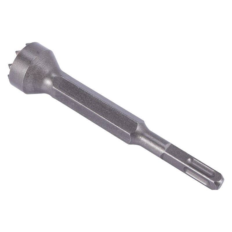 Professionele Lichtmetalen Point Groove Guts Platte Ronde Beitel Elektrische Hamer Boor Stone Slab/Bridge/Muur
