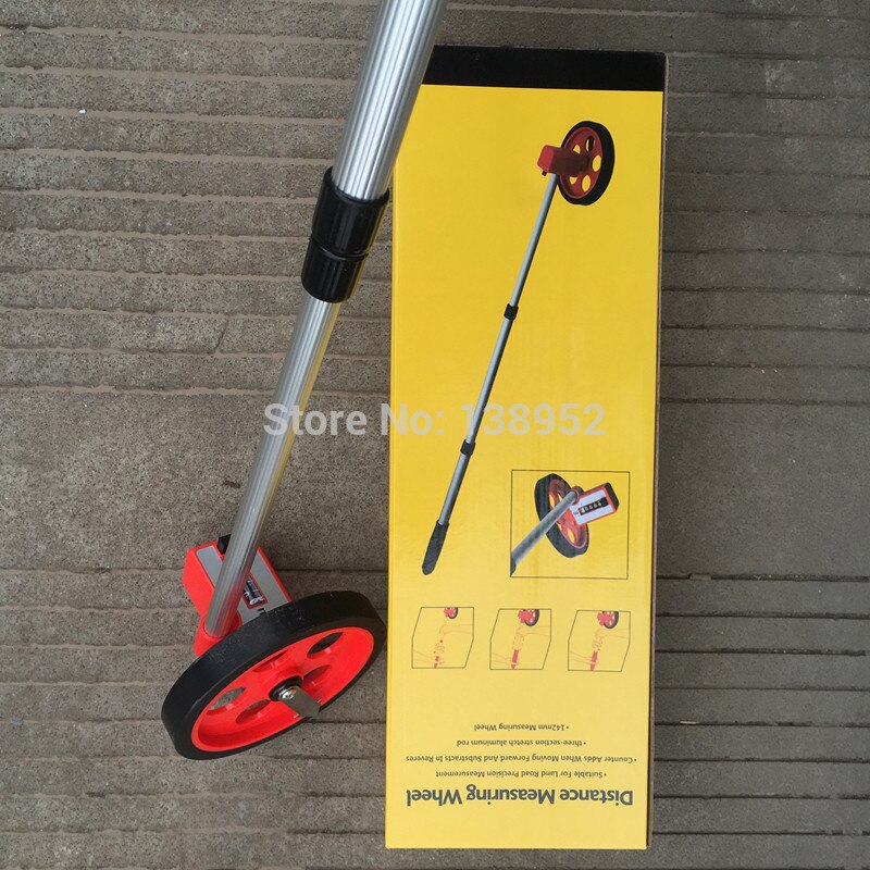 Counter Distance Measuring Wheel Surveyor Walking Grandado Counter Distance Measuring Wheel Surveyor Walking Grandado