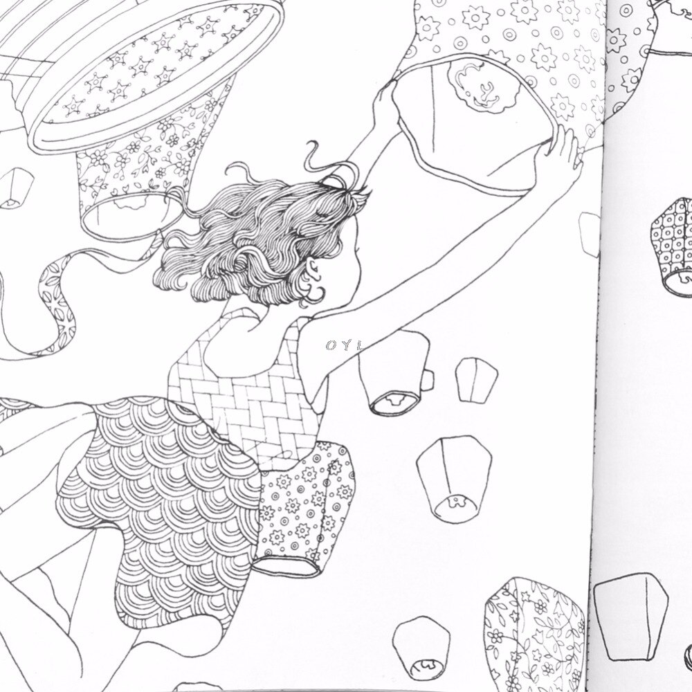 Time Travel-libro para colorear con Graffiti en inglés para niños, libros para pintar