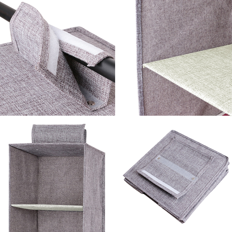 Caja de cajones colgante creativa para el hogar, ropa interior de tela, suministros de almacenamiento para zapatos de mujer, organizador de guardarropa, estantes Organizadores