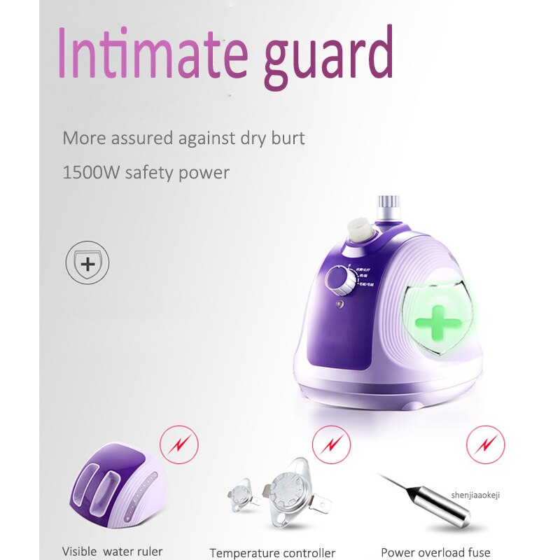 1.5L Home clothes hanging ironing machine YGJ15B3 handheld steam hanging ironing maker for kill mites/wrinkle removal/deodorate