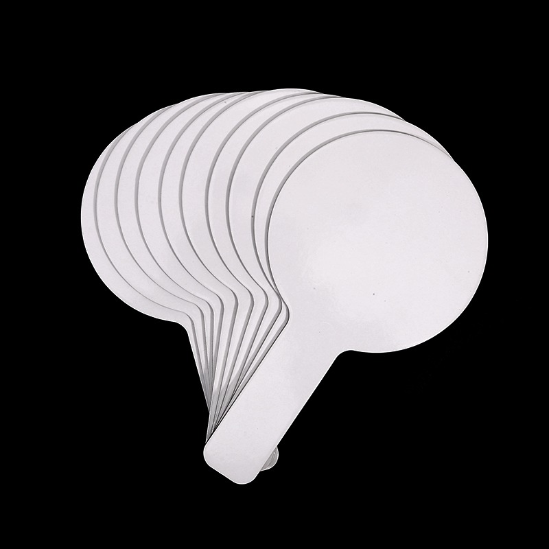 10-100 Stuks Droog Wissen Antwoord Peddels Handheld Dubbelzijdige Peddels Mini White Boards Kleine White Board Droog Wissen borden Veiling: 72*48 inch / Optie 2