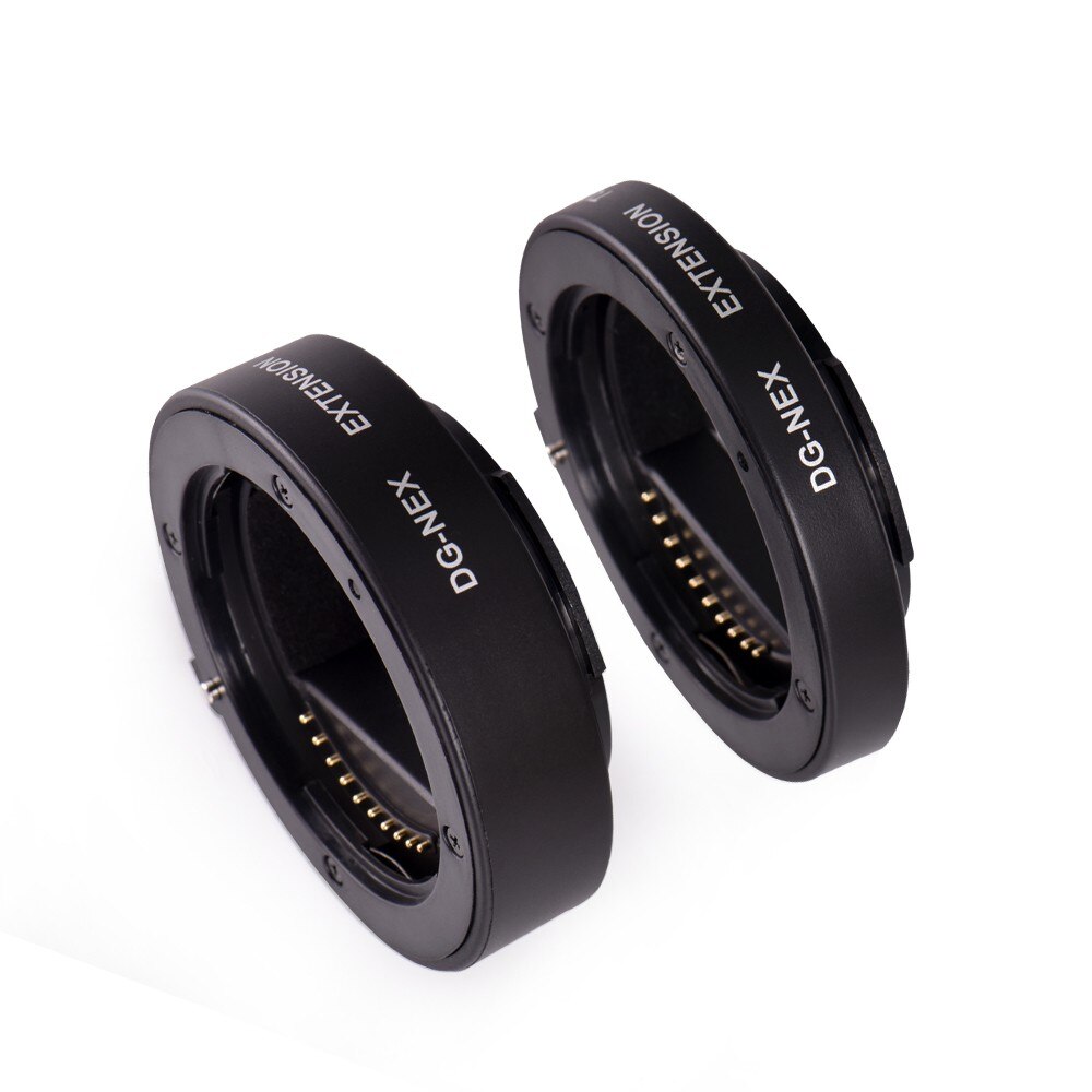 Anillo de Tubo de extensión Macro de enfoque automático, 10mm, 16mm, para Sony e-mount A6300, A6500, A6000, A7, A7II, A7III, A7SII, NEX-7, NEX5R, NEX-6