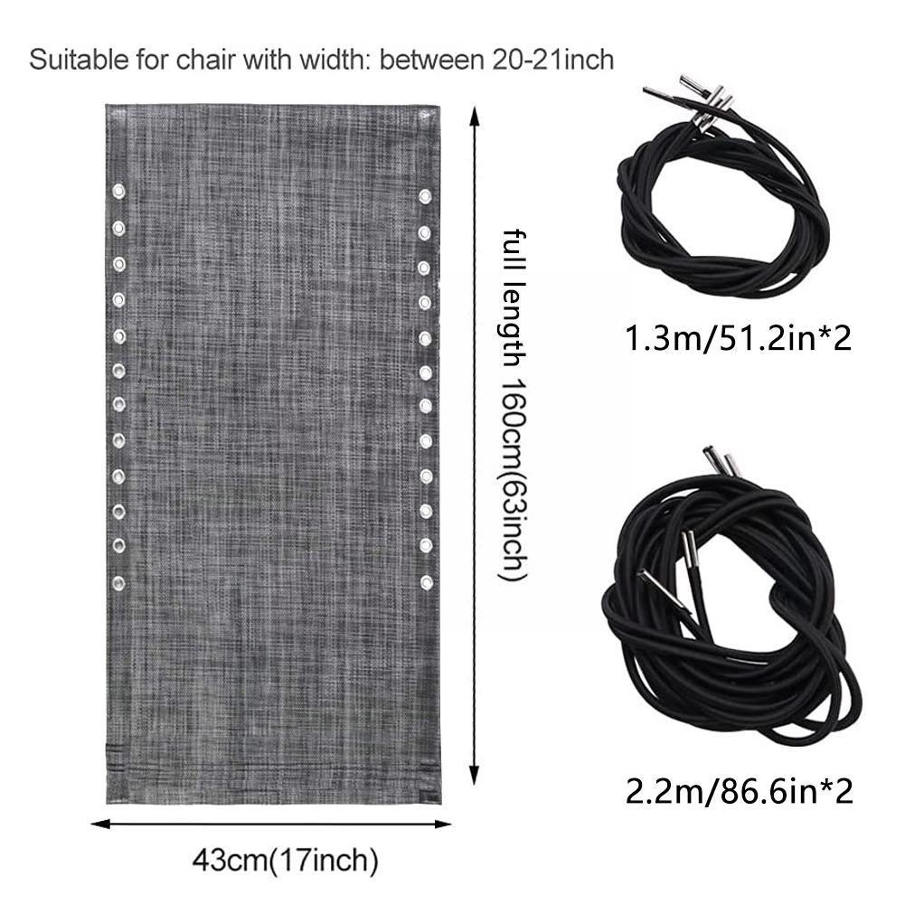 Recliner Replacement Fabric With Recliner Cords Foldable Without Chair Chair Fabric Replacement Lounger Beach Recliner Y6l8