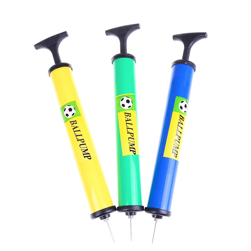 Air Pump Inflator For Different Kinds Of Balls 12inch Plastic Steel Handle Basketball Football Standard Size Needle Suitable