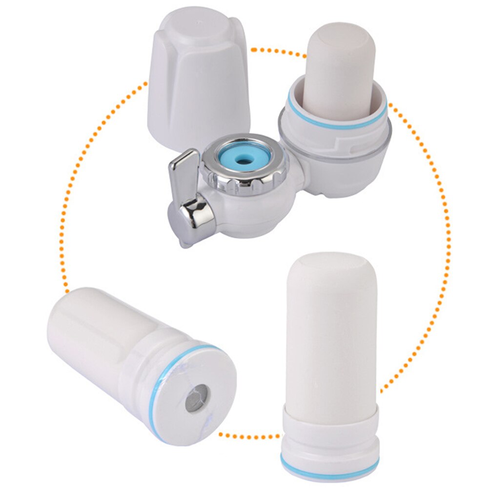 Tap Faucet Water Filter Purifier System Kitchen Faucet Mount Cleaner Home Chrome